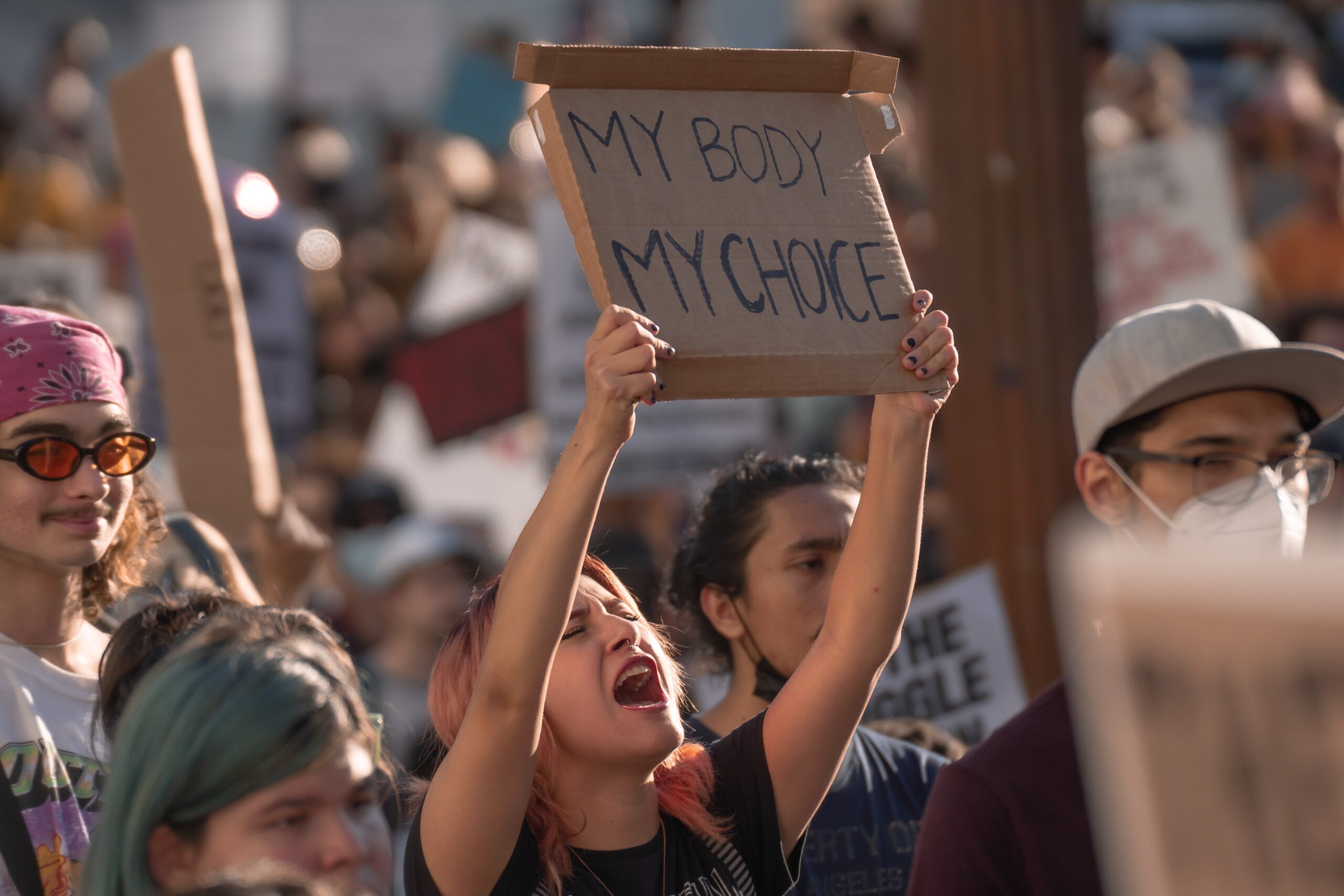 Aborto, in America le proteste (foto di Derek French)